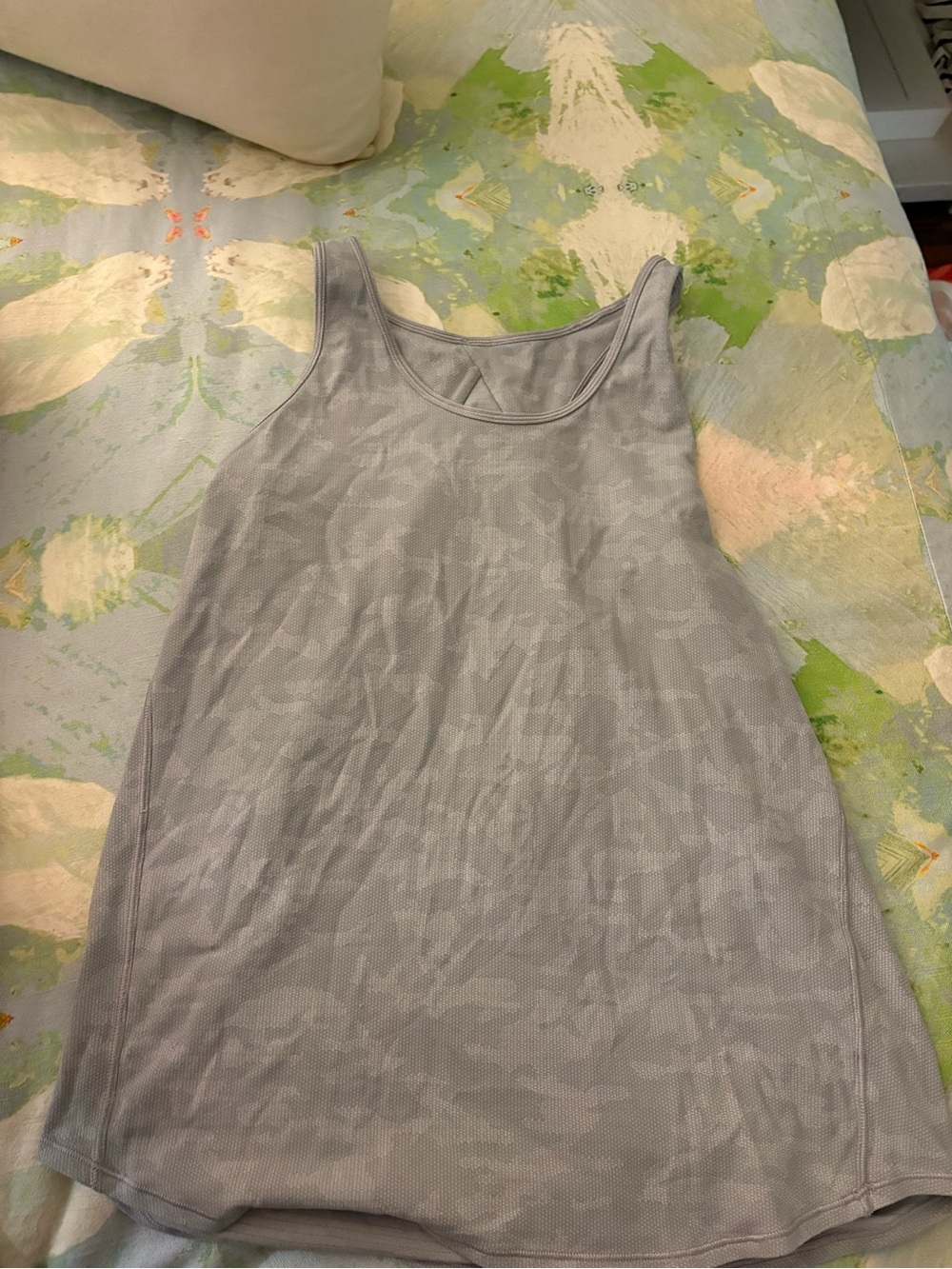 Women's Light Gray Active Tank Top